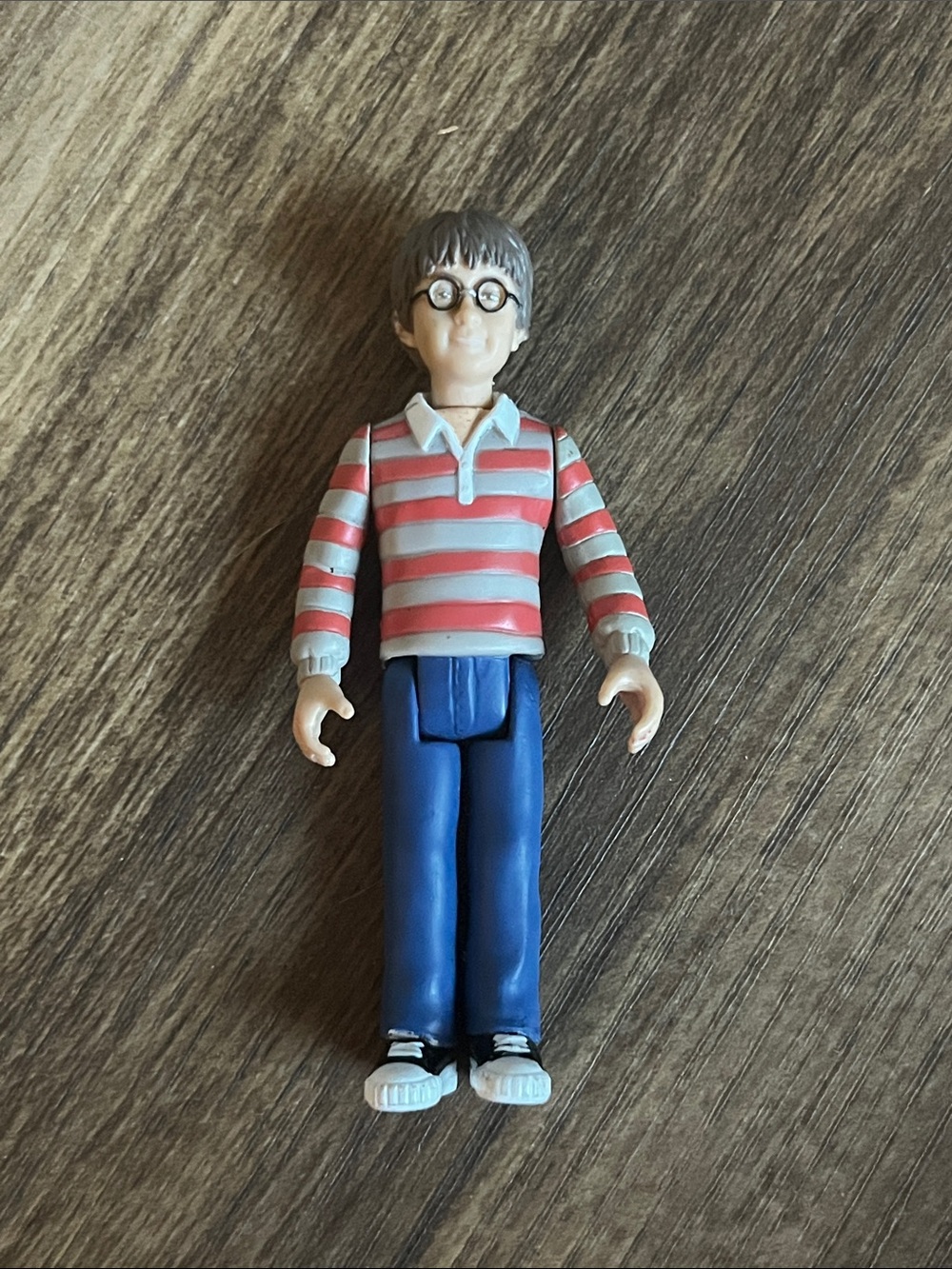 VINTAGE HARRY POTTER 3" FIGURE STRIPED SHIRT
